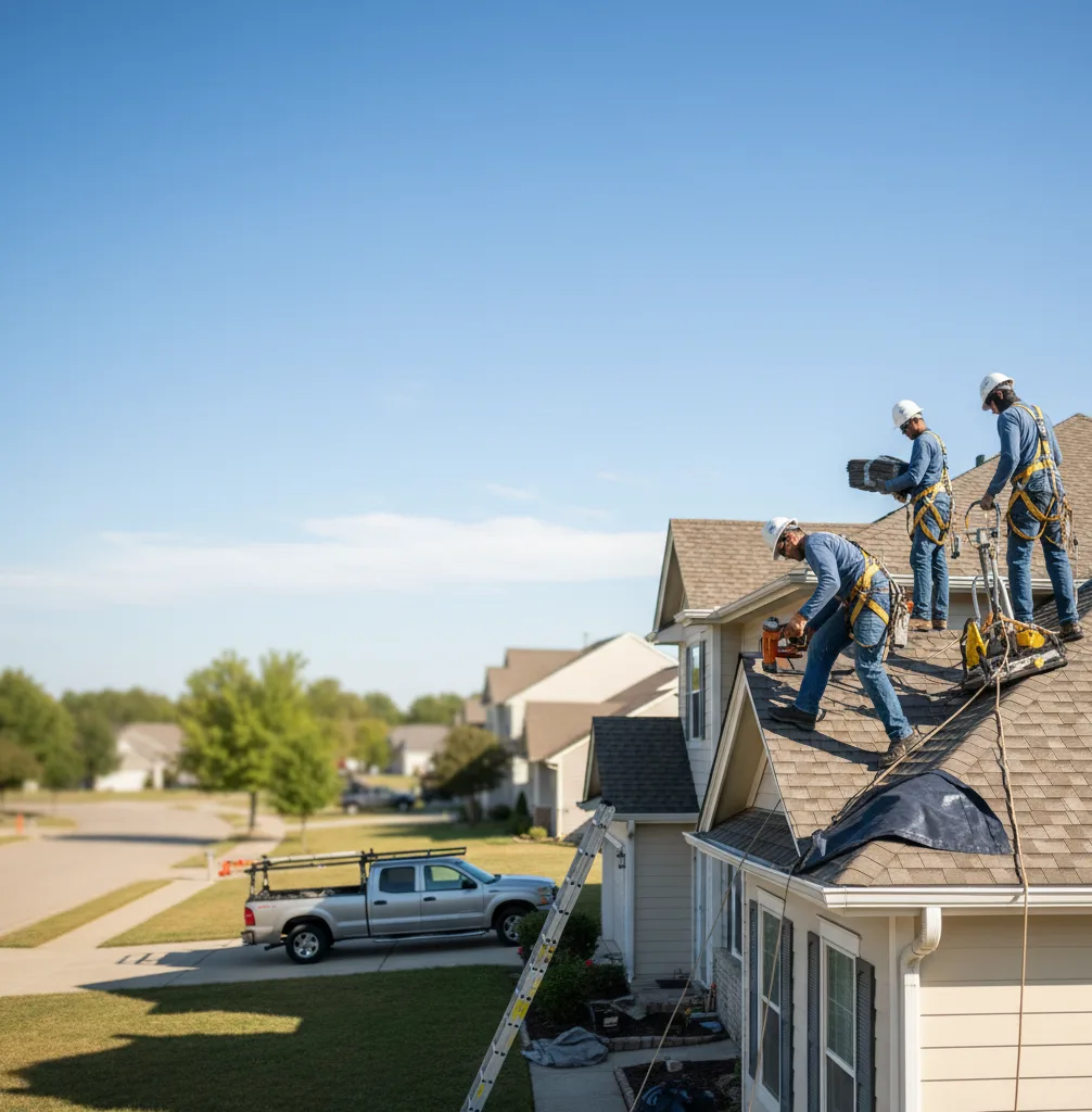 Roof Repair in Hubbard